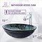 Anzzi Patuvendi Deco-Glass Vessel Sink in Lustrous Black LS-AZ8098 - alternate 2